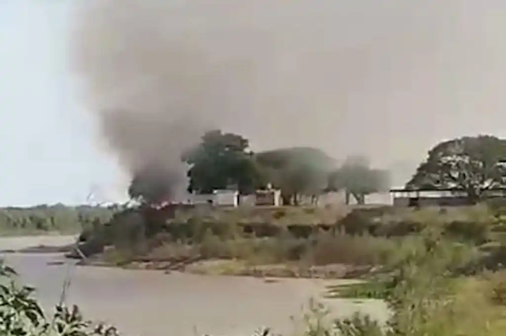 Las quemas provocaron daños en las ruinas y la reserva natural de Cayastá