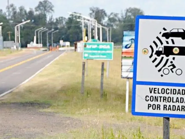 Las multas por excesos de velocidad en rutas de Entre Ríos superan los 650 mil pesos