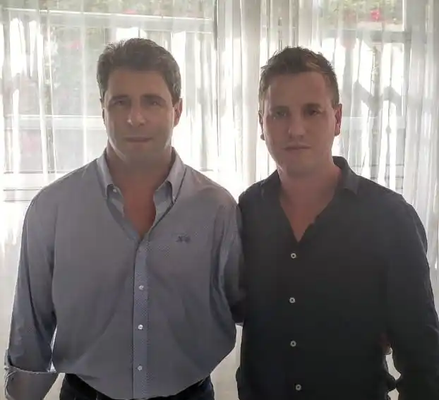 Uñac y Federico Martelli juntos en San Juan