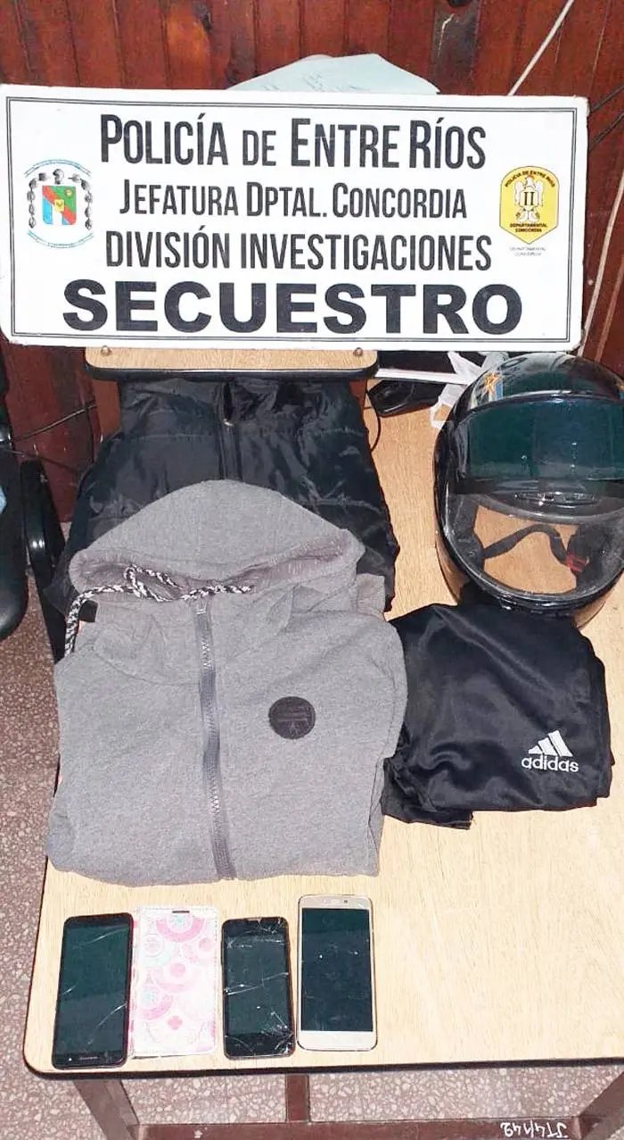 Tras allanamientos recuperan  elementos relacionados con el robo a una mujer