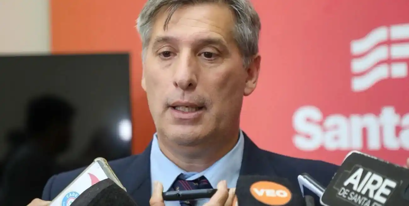 Pablo Olivares, ministro de Economía de Santa Fe. Créditos: Prensa Gobierno de la Provincia