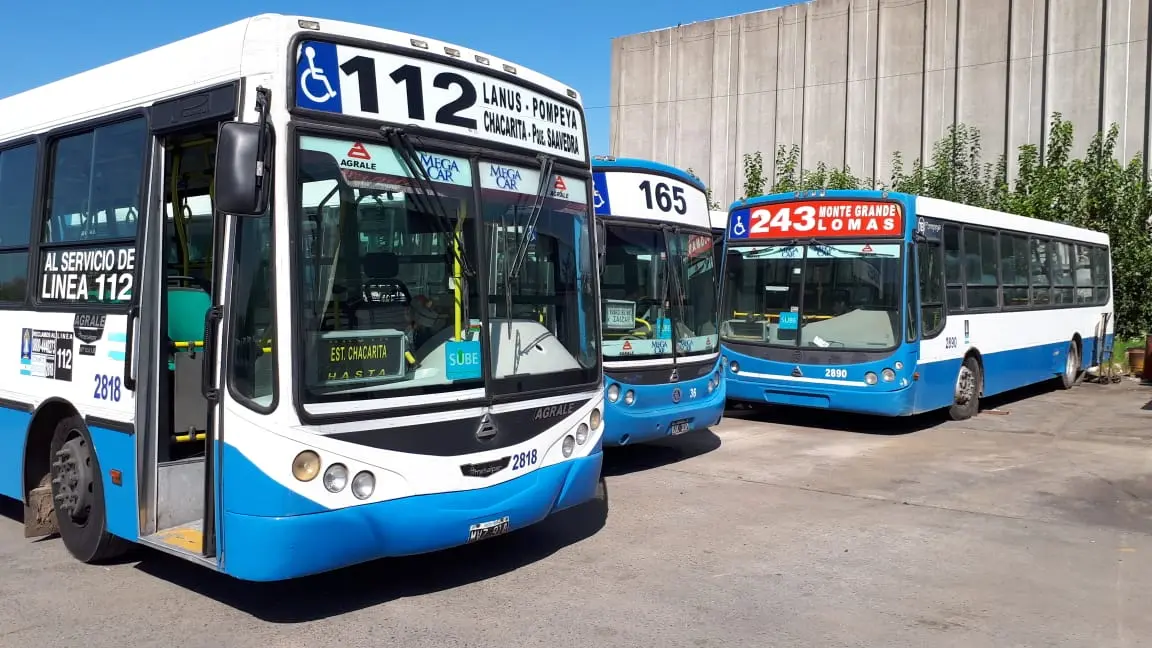 Zona Sur de GBA: Transporte busca nuevo operador para los colectivos de las líneas 112 y 165