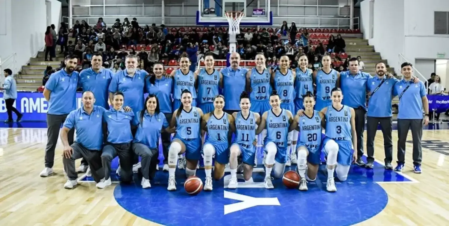 El seleccionado femenino de básquetbol ya tiene plantel para la AmeriCup de México