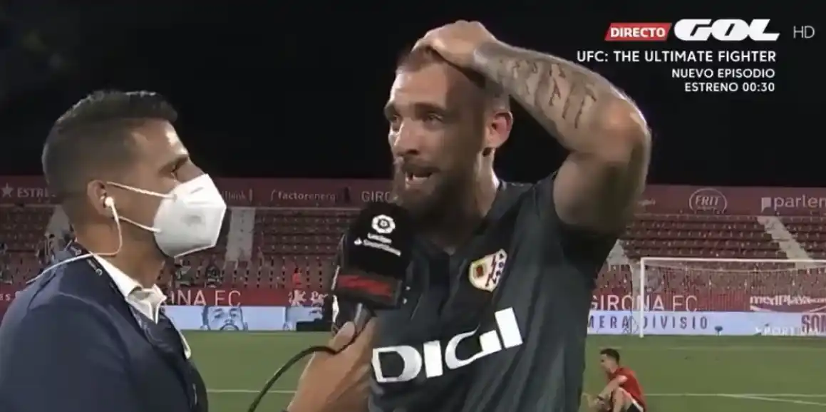 La emoción de Esteban Saveljich tras el ascenso de Rayo Vallecano