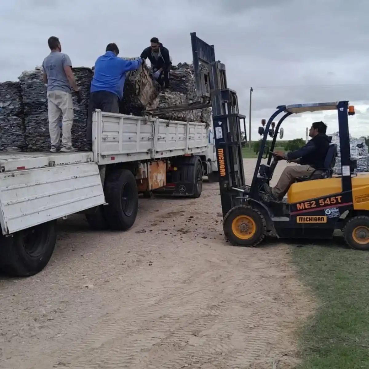 Reciclado. Avanza en Lobería