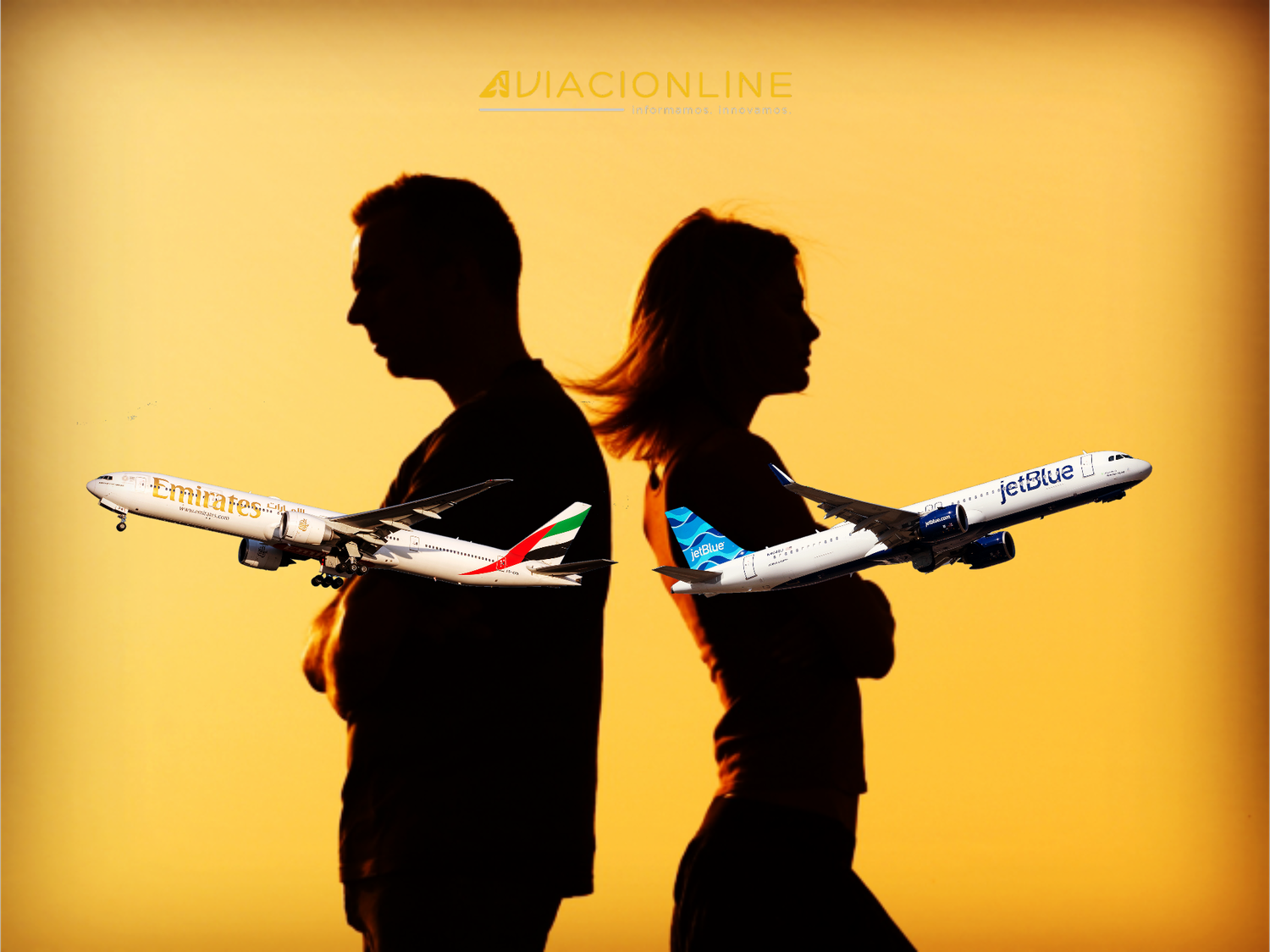 JetBlue y Emirates terminan su asociación de código compartido