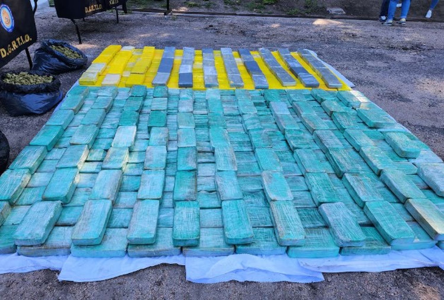 Un estudio preliminar encontró ciclopentilo fentanilo en la droga incautada en Uruguay.
