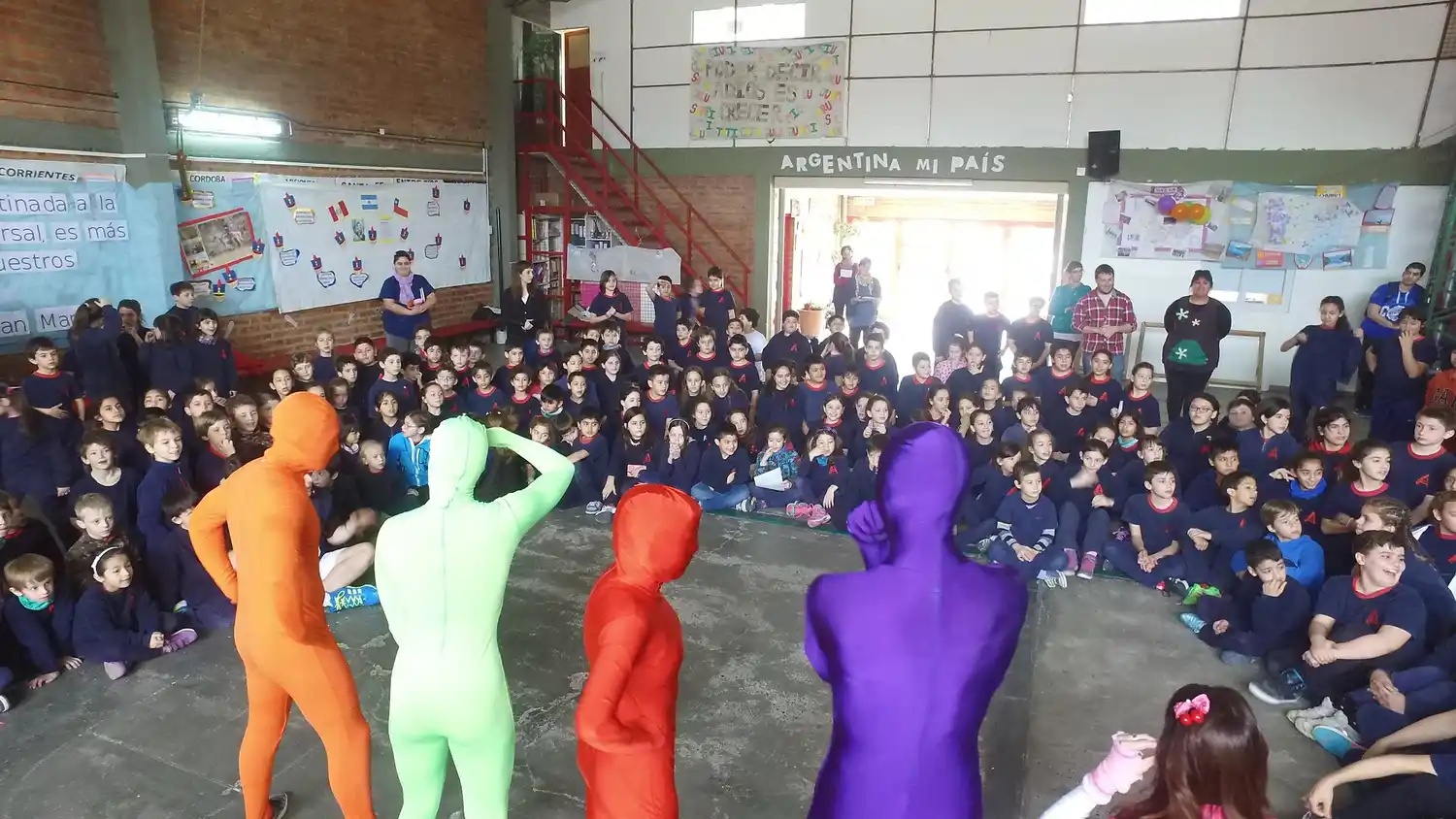 "Aulas en Movimiento" concientiza a los chicos sobre alimentación