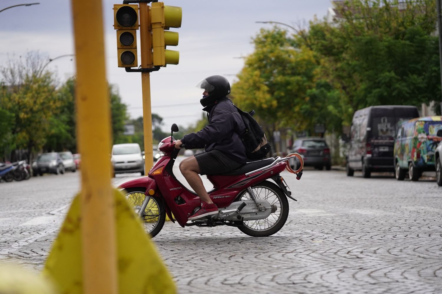 La moto es uno de los medios de transporte más populares de la Argentina.