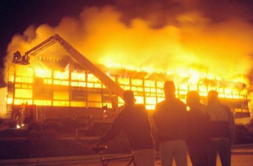 Por tercera vez en su historia, se incendió el casino de Necochea