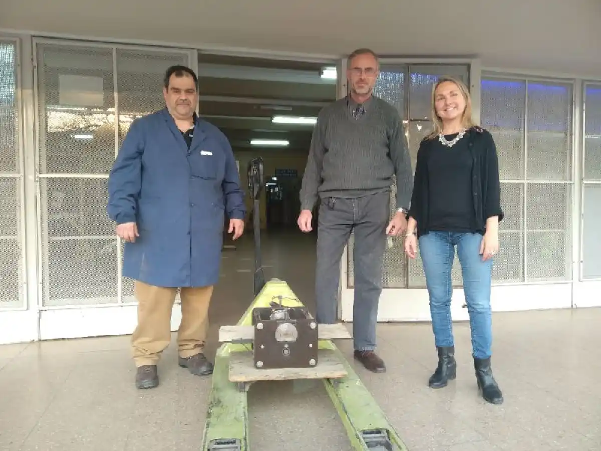 Bellas Artes sumó otro tórculo gracias a la “escuela del trabajo”