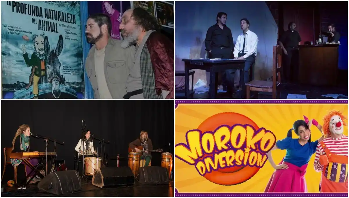 Agenda de espectáculos para el fin de semana