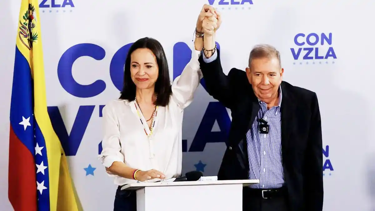 María Corina Machado confirmó que Edmundo González Urrutia viajará a Venezuela para asumir la presidencia