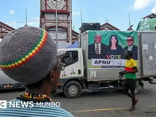 En medio de tensiones con VENEZUELA: arrancan las elecciones generales en GUYANA