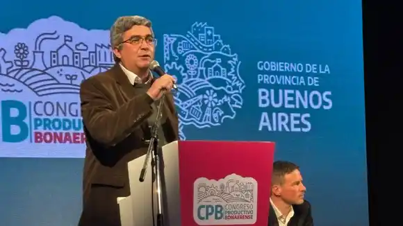 Javier Rodríguez en el Congreso Productivo Bonaerense: “No bajen los brazos"