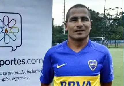 El nuevo 5 de Boca del equipo para ciegos se ofreció para sustituir a Gago