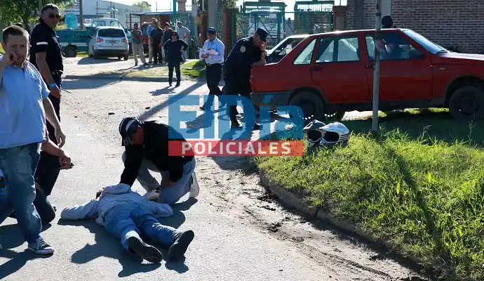 Dos accidentes en el Acceso, en simultáneo y a 100 metros uno del otro 