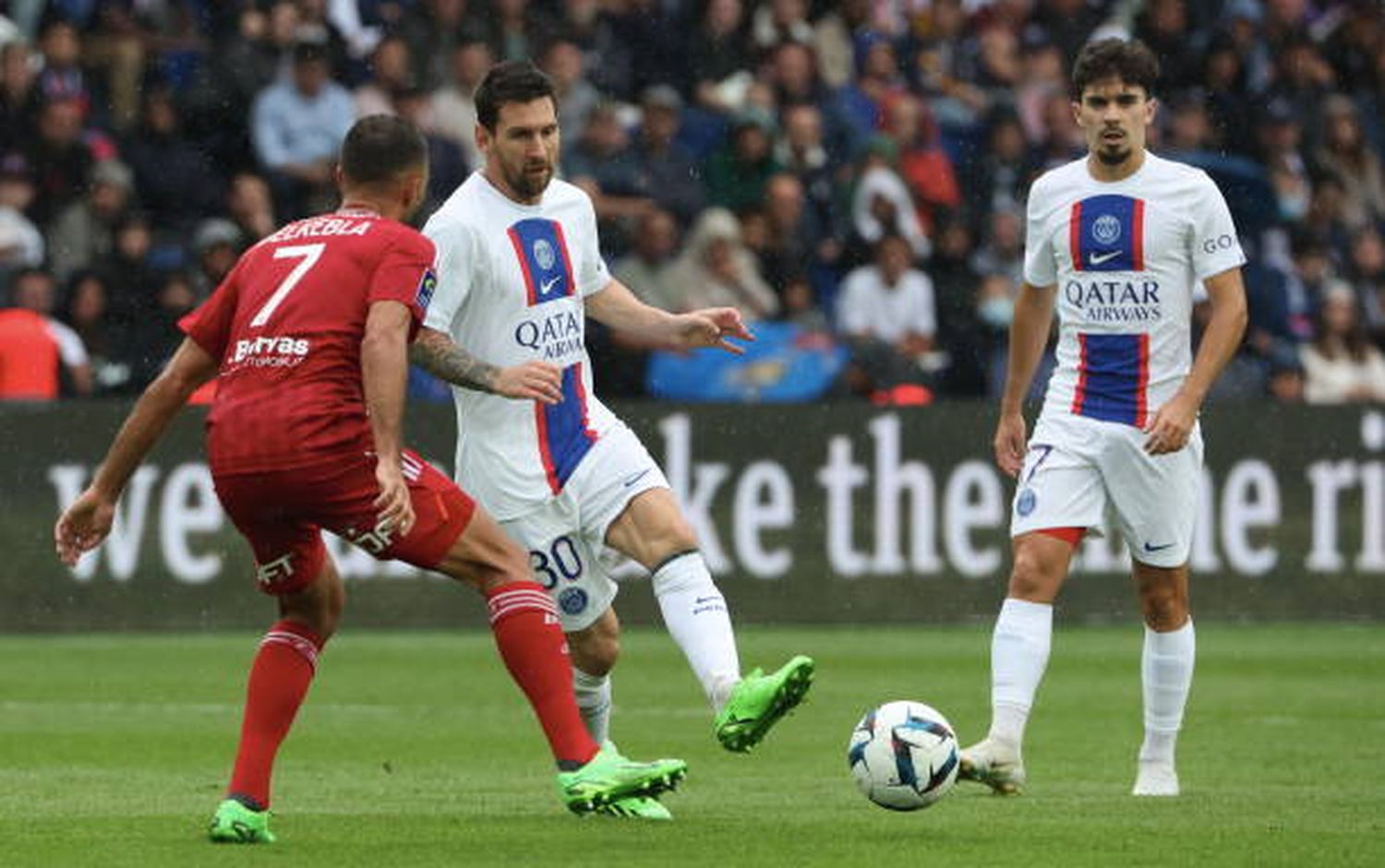 Asistencia de Messi en la victoria de PSG