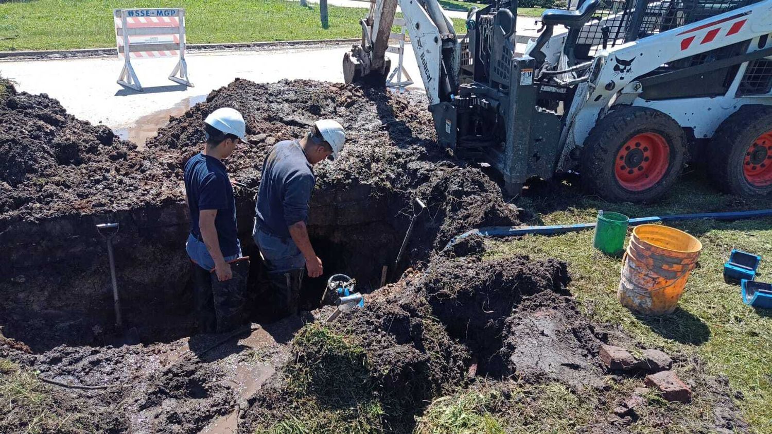 Parque Industrial: OSSE acompaña el crecimiento de la actividad con mantenimiento y mejoras