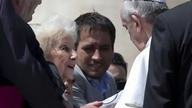 El Papa Francisco le envió una emotiva carta a Estela de Carlotto