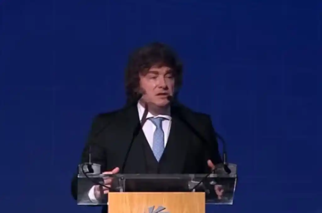 Javier Milei defendió el ajuste monetario durante un evento realizado en el Malba.