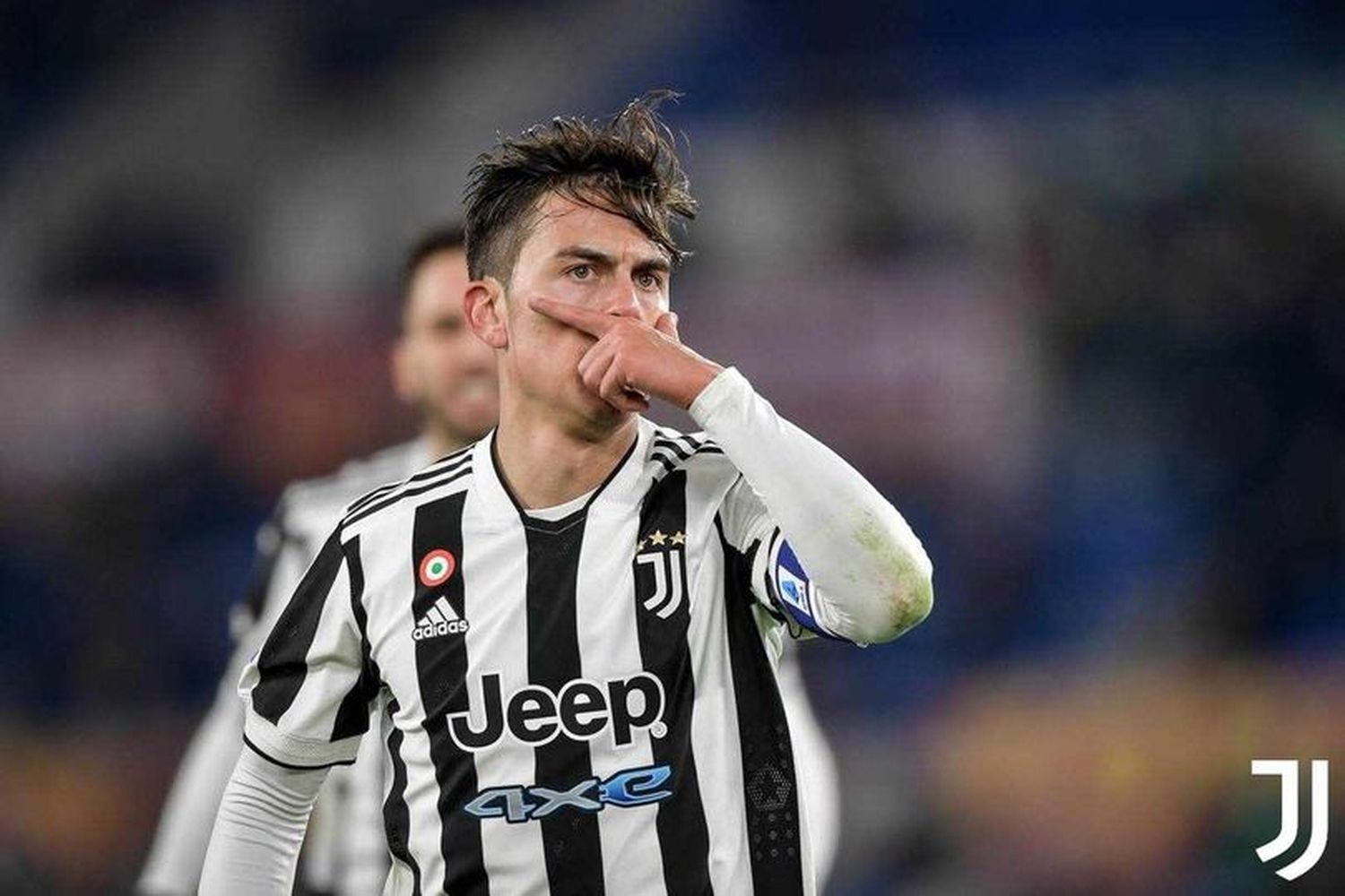 Juventus ganó en Roma con un tanto de Dybala