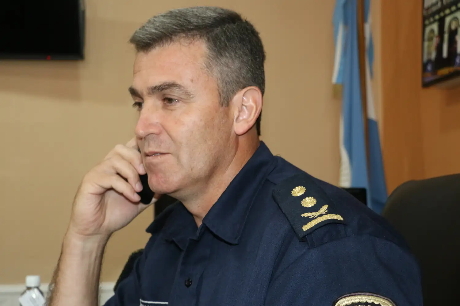 El jefe de Policía dio positivo de coronavirus