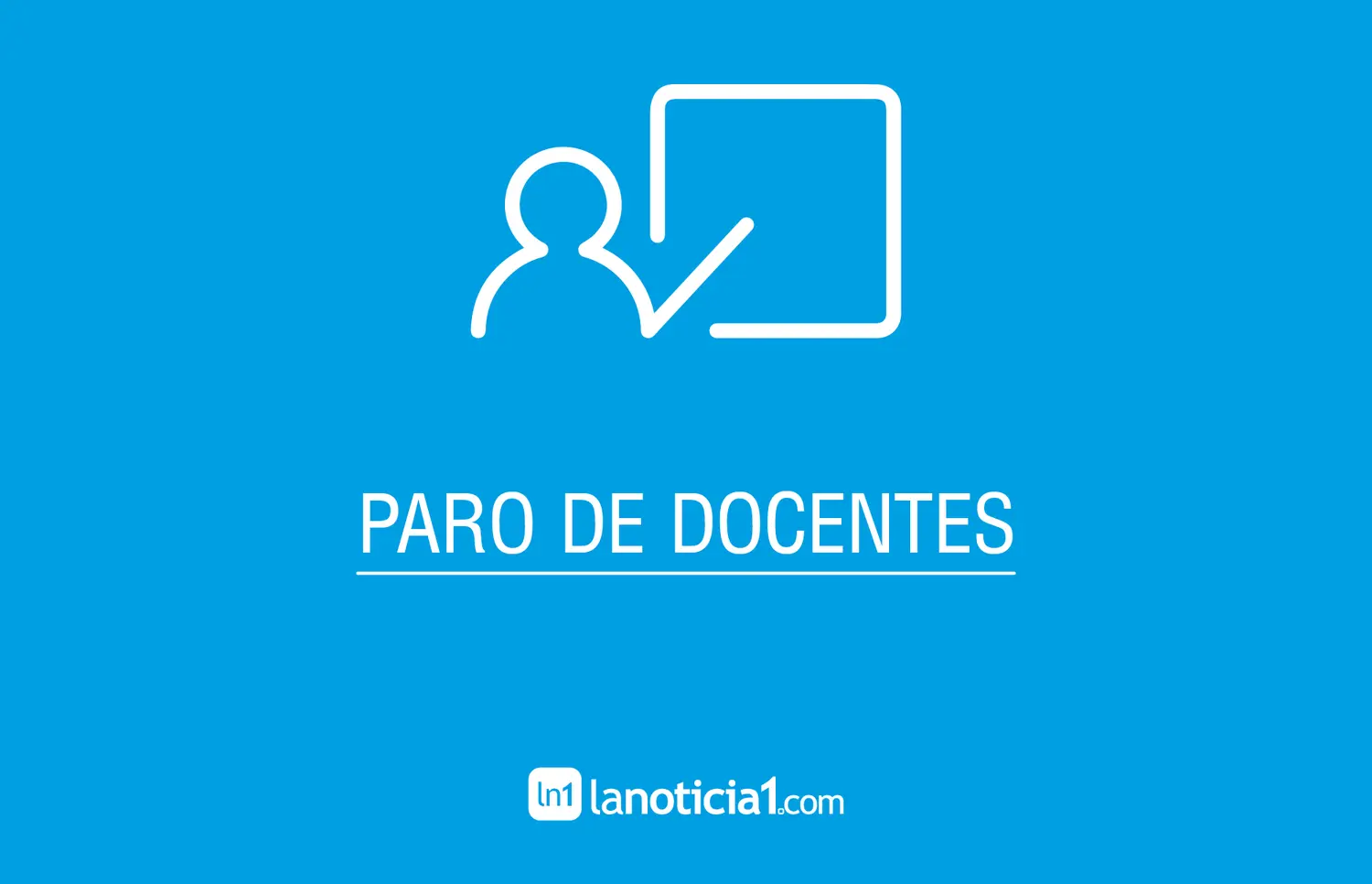 Sigue el conflicto: Docentes anunciaron un paro nacional de cuatro días