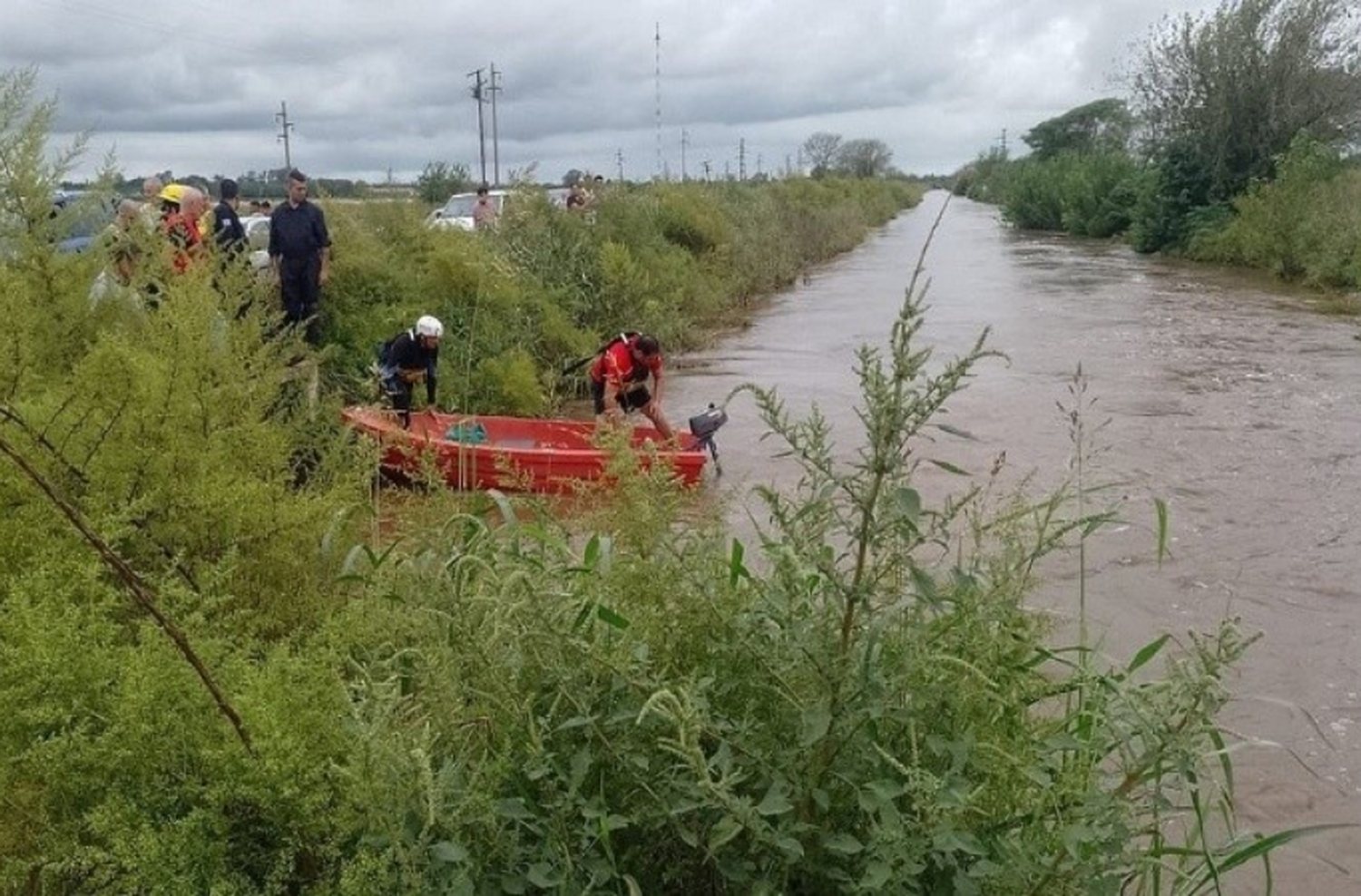 Tragedia en Cañada de Gómez: un niño falleció ahogado en un arroyo desbordado