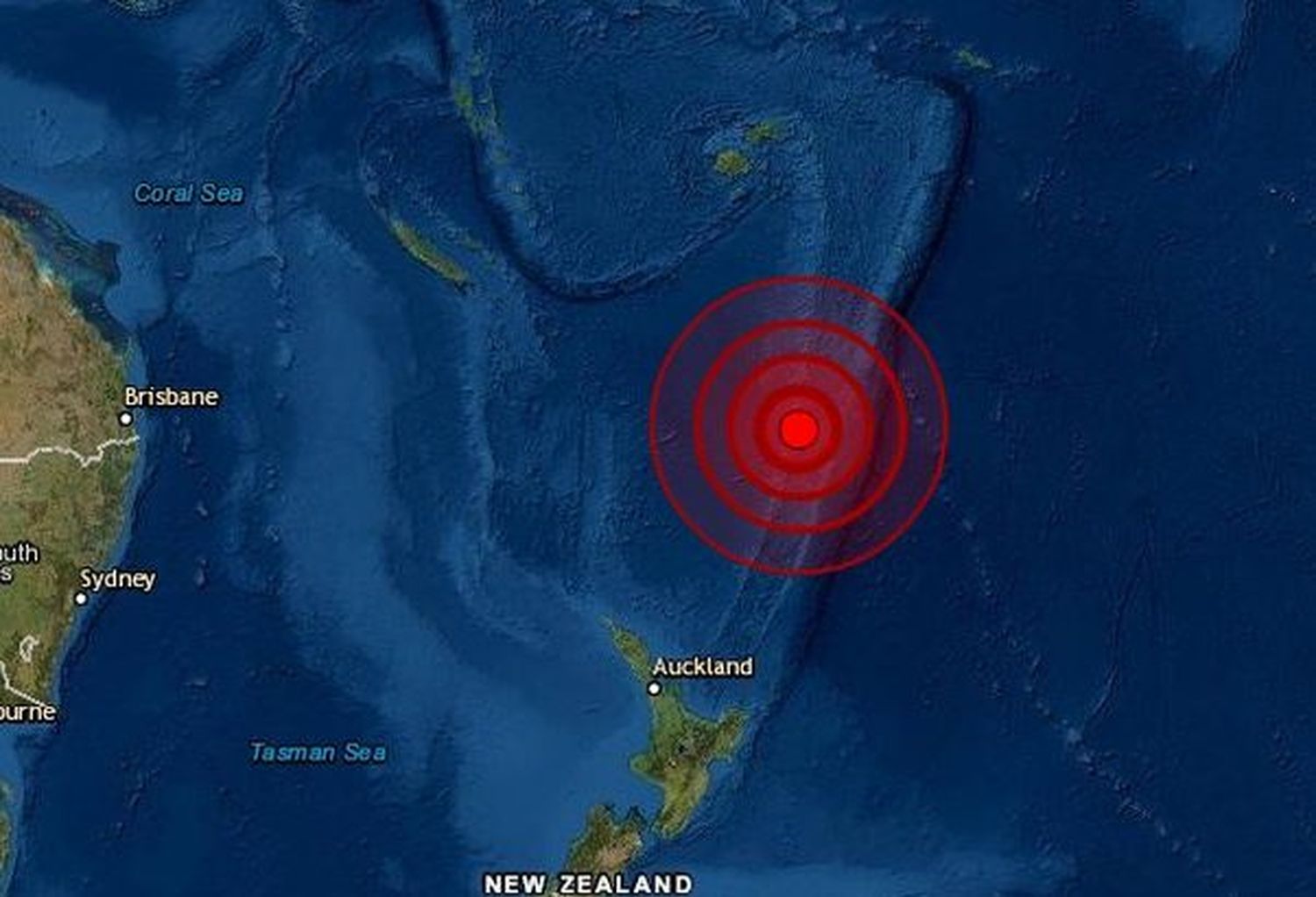 TERCER SISMO estremece a Nueva Zelanda: registran terremoto de 8.1