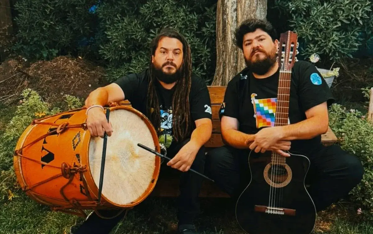 Viyacos. El dúo integrado por los hermanos Emanuel y Ezequiel Villarruel