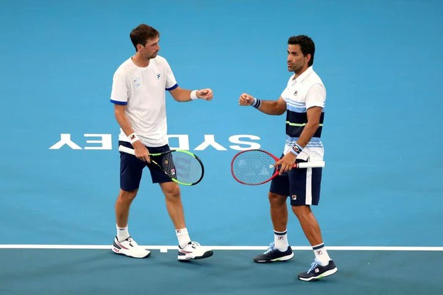 “Machi” González y Molteni avanzaron a las semifinales