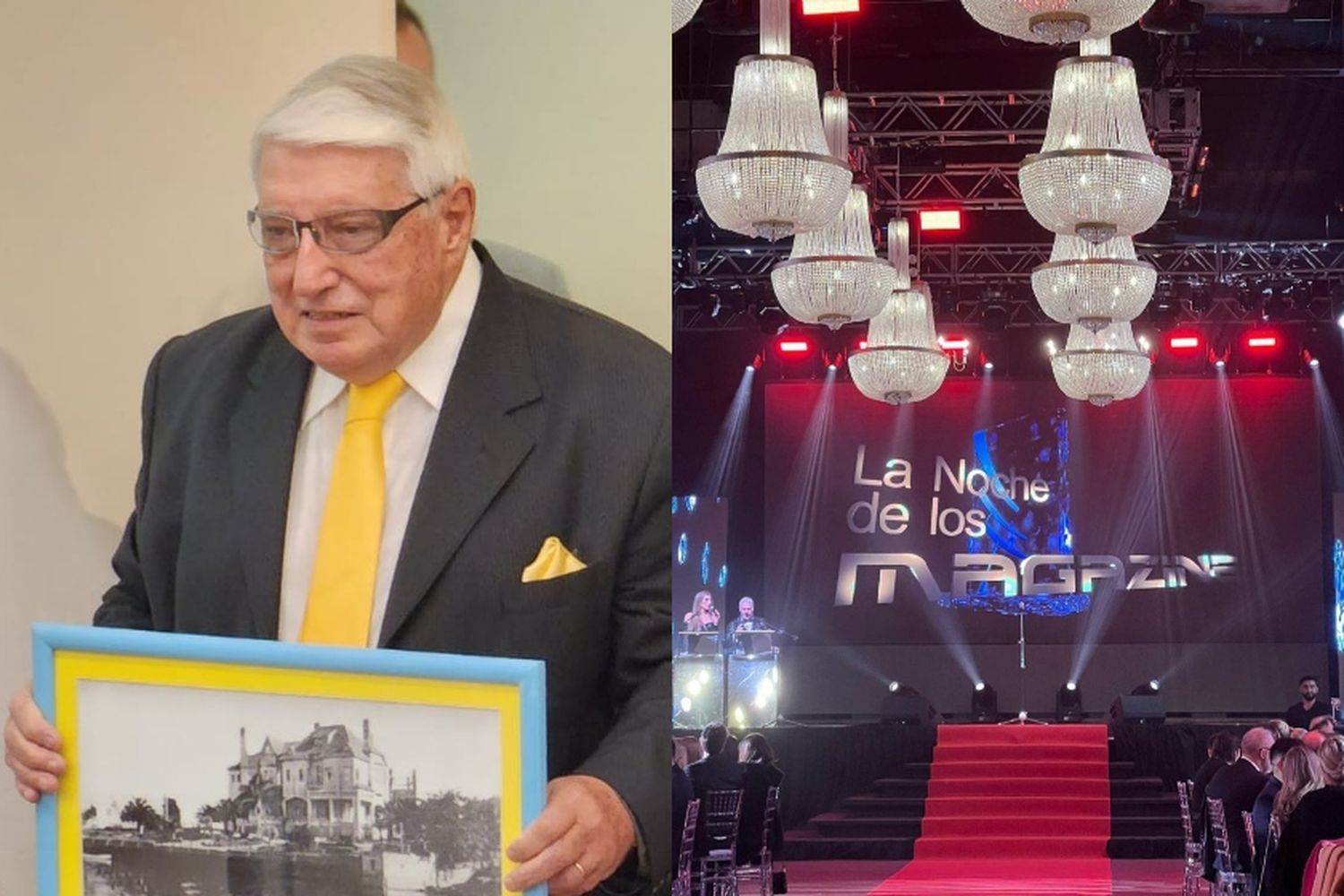 Rogelio Tixe, periodista de Mitre Rosario, fue distinguido en los Premios Magazine
