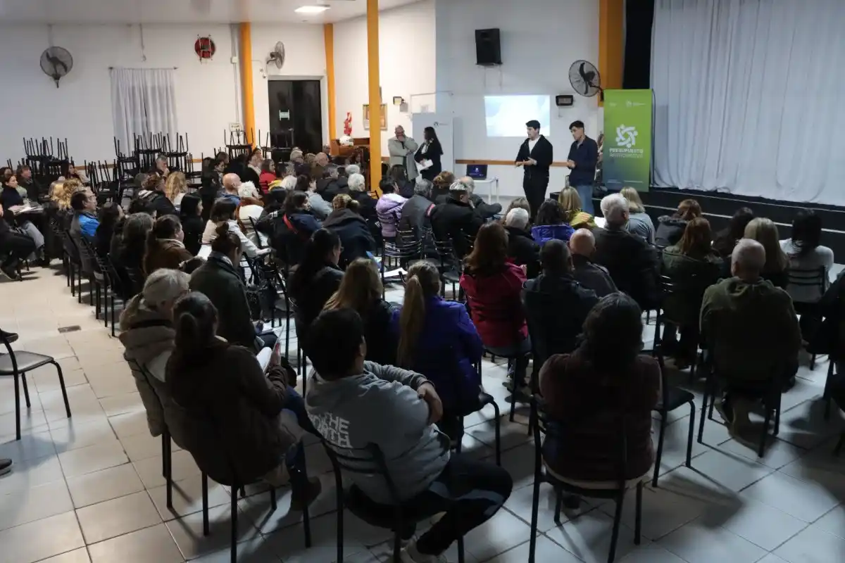 Comenzaron las reuniones zonales del Presupuesto Participativo 2026