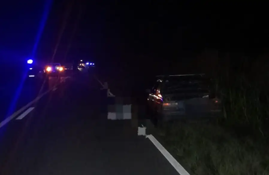 Tragedia en ruta entrerriana: un hombre murió atropellado mientras cambiaba un neumático