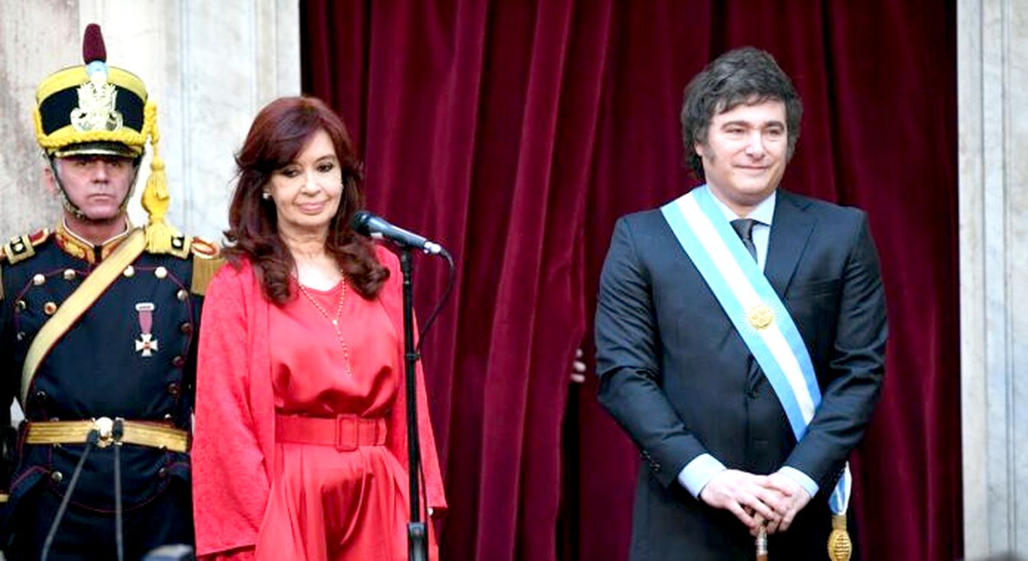 Cristina Fernández de Kirchner y Javier Milei.