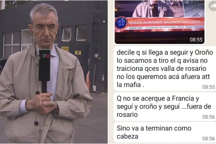 “Van a terminar como Cabezas”: amenazaron de muerte a Nelson Castro y al equipo de TN