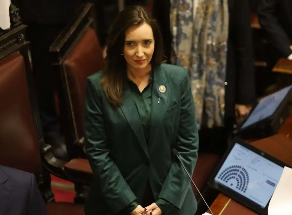 Victoria Villarruel, vicepresidenta.