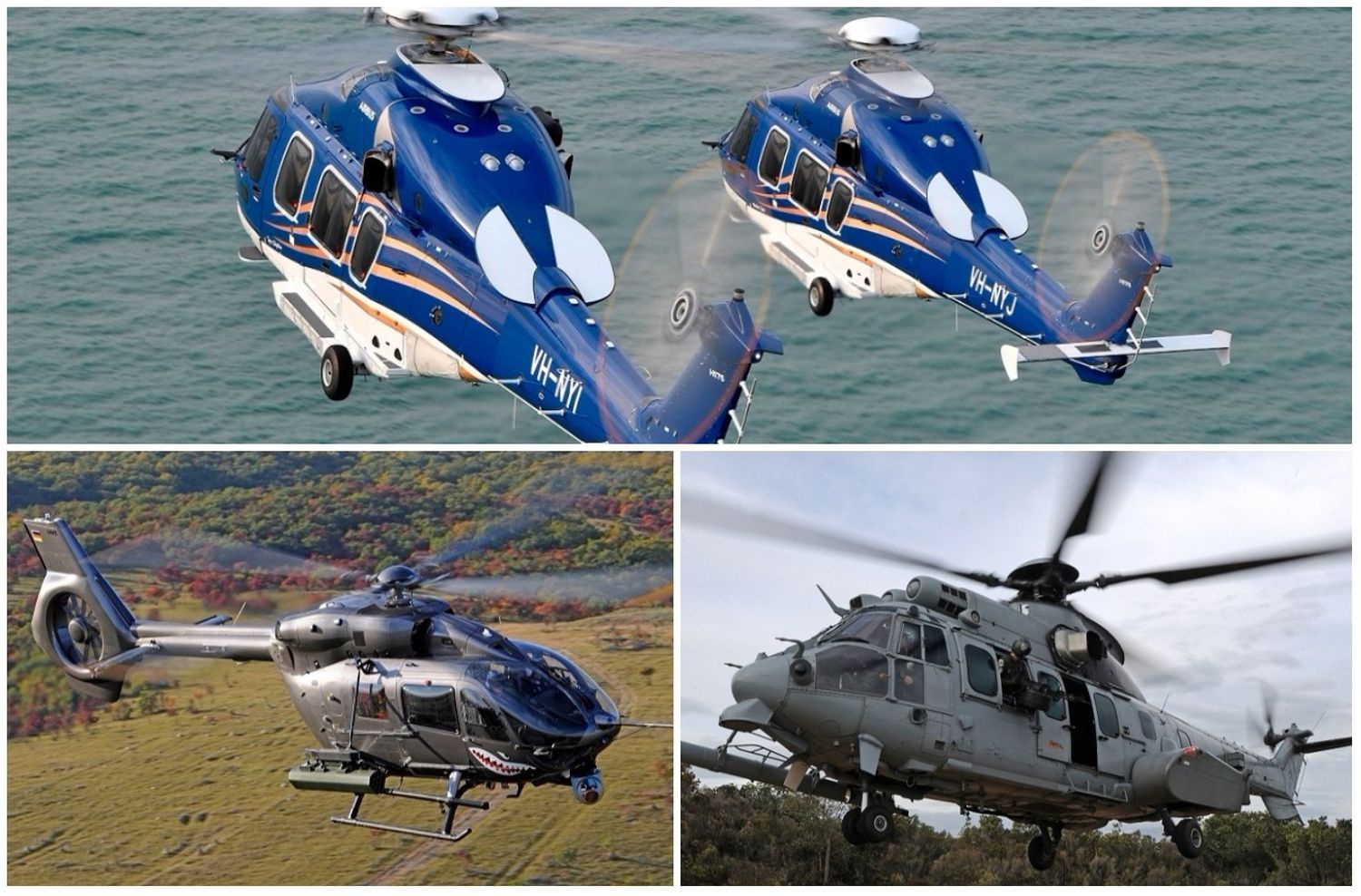 Airbus Helicopters entregó 409 helicópteros y logró 335 pedidos en 2017