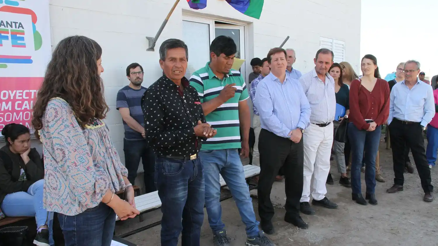 La comunidad Com Caia de Recreo recibió el pago por la expropiación de terrenos