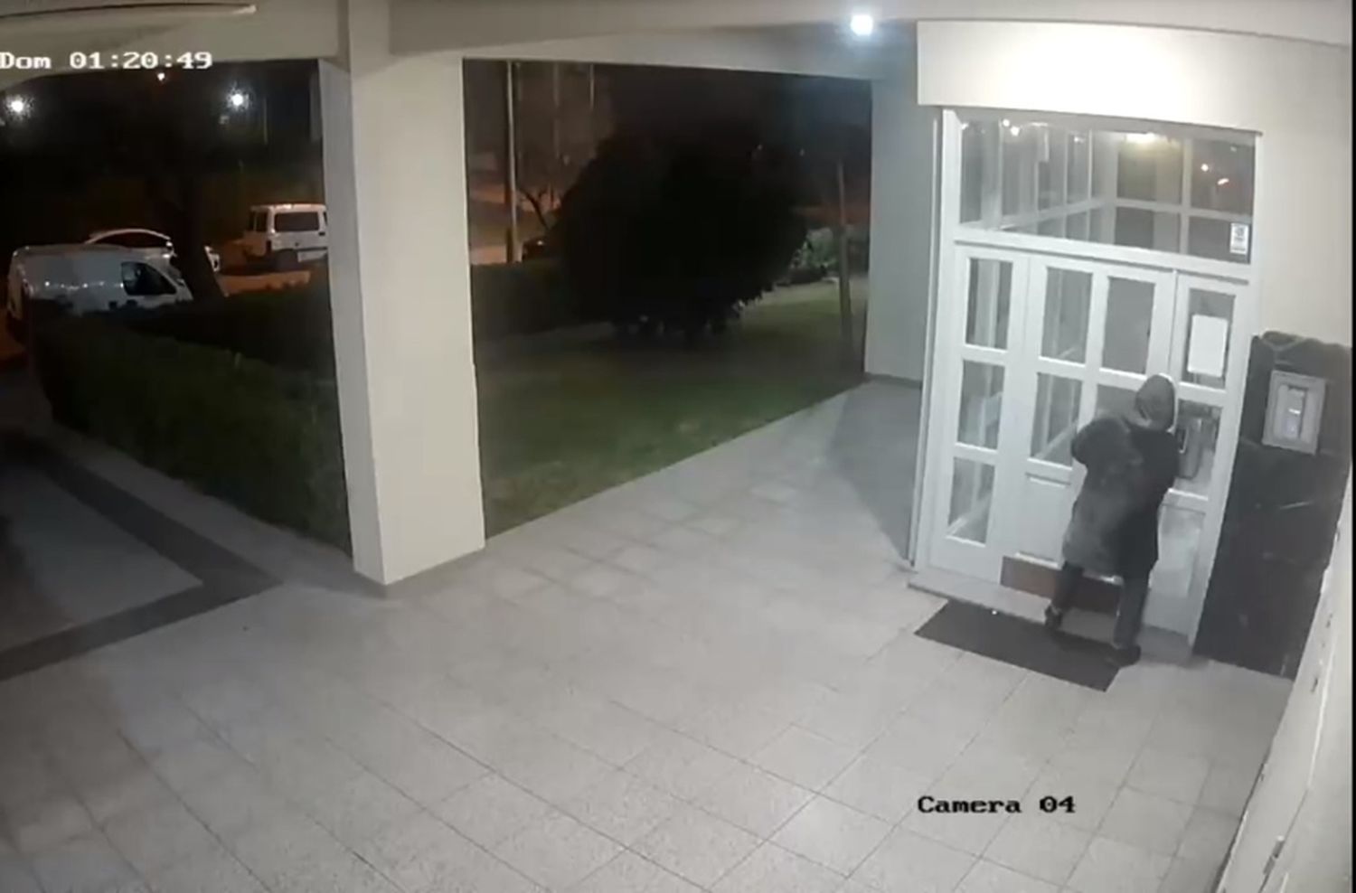 Video: así roban picaportes en el puerto de Mar del Plata