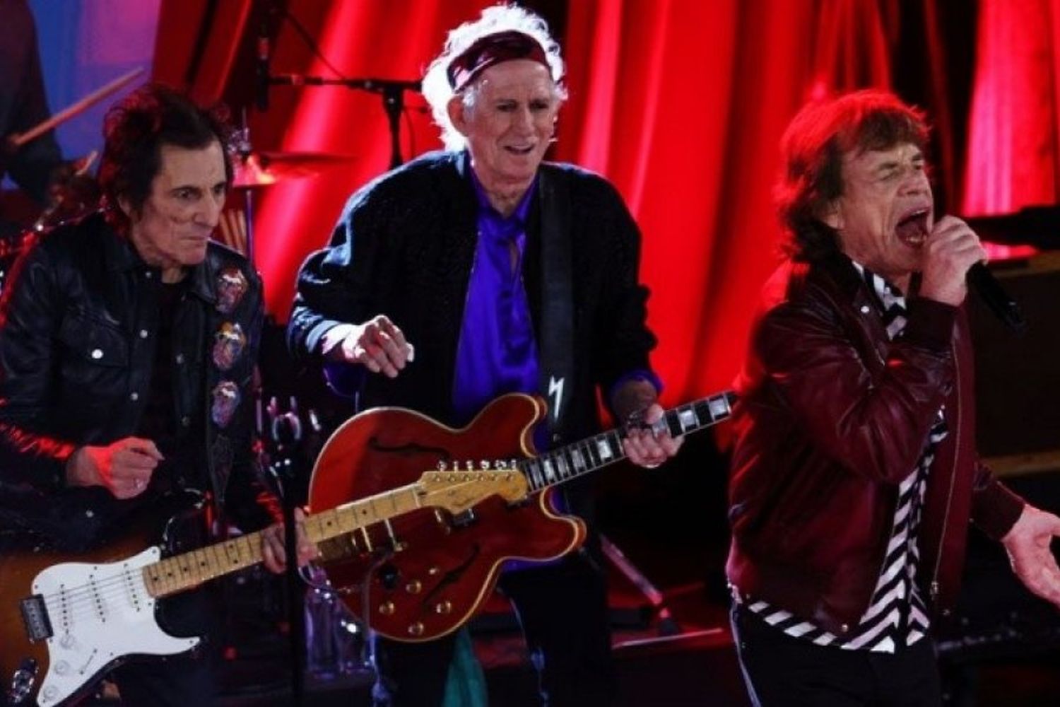 Los Rolling Stones dieron un show sorpresa en el club Racket de Nueva York para presentar su nuevo disco