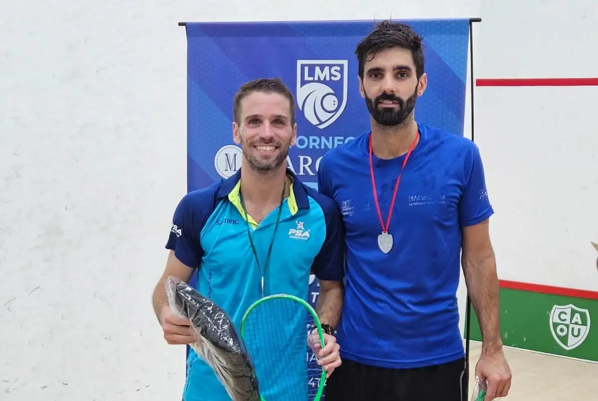 Los protagonistas de la final de Primera, Gonzalo Miranda y Juan Pablo Roude.