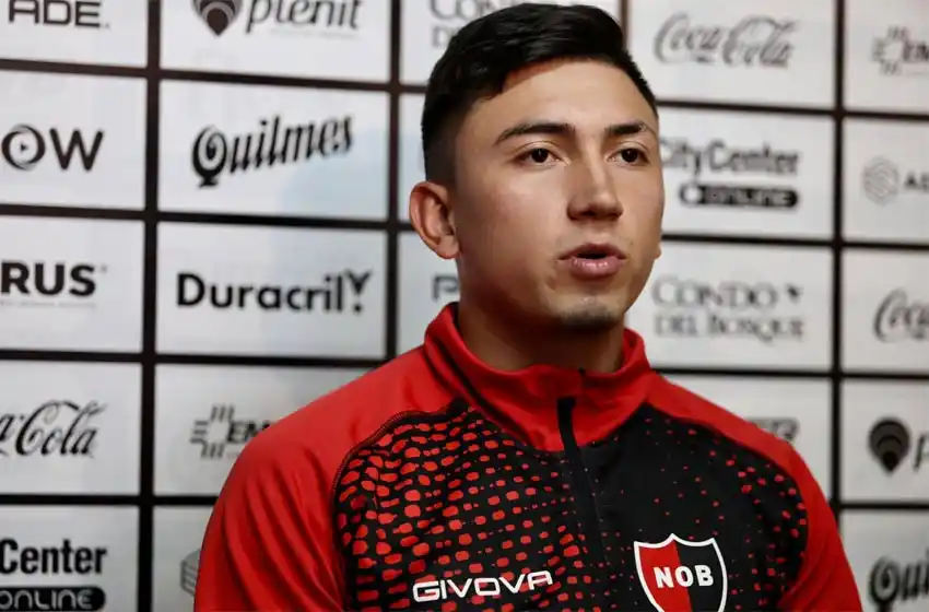 Fabián Ángel, nuevo refuerzo de Newells: «Llegar en este momento que vive el club me va a ayudar en mi carrera»