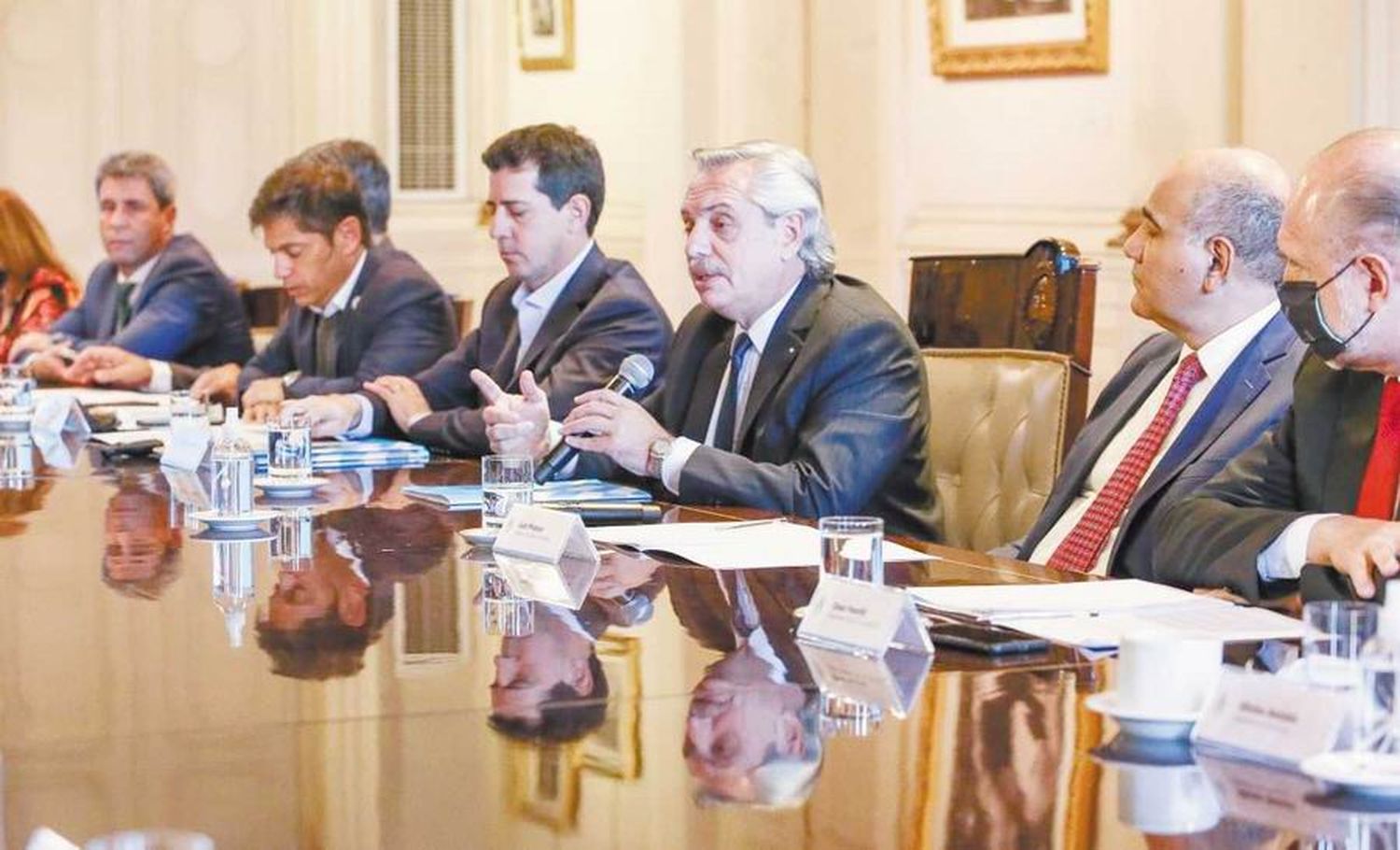 El Gobierno y las provincias se mostraron 
unidos ante el diferendo por fondos de CABA