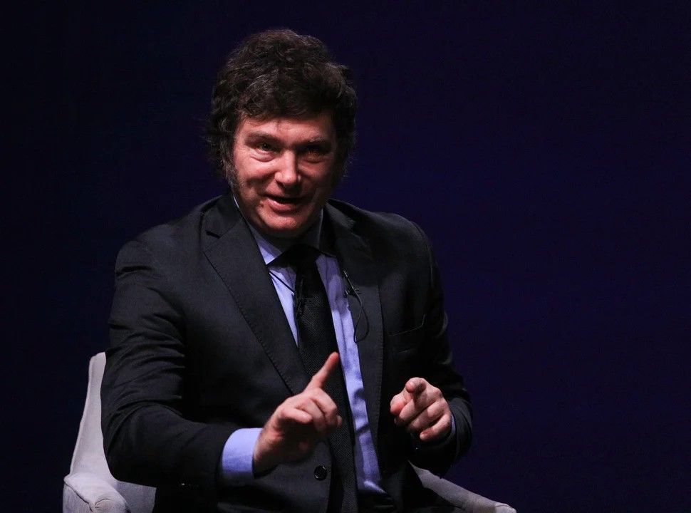 El presidente Javier Milei