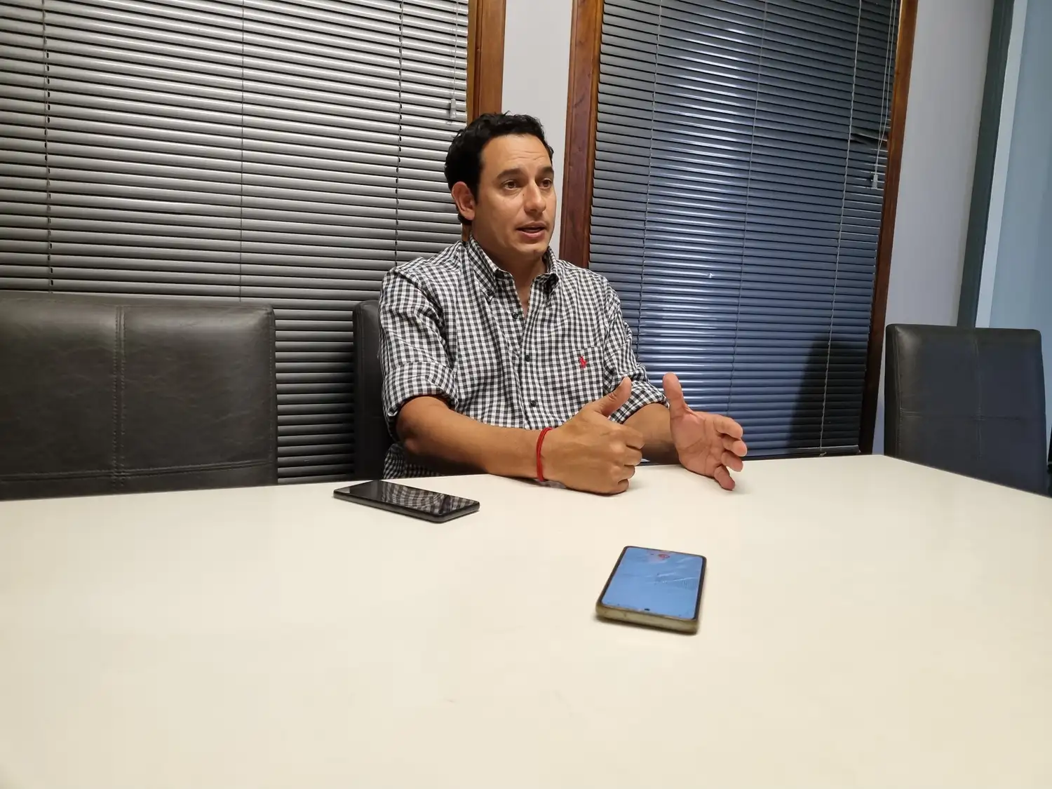 El gerente de Usicom, Agustín Pelizza.