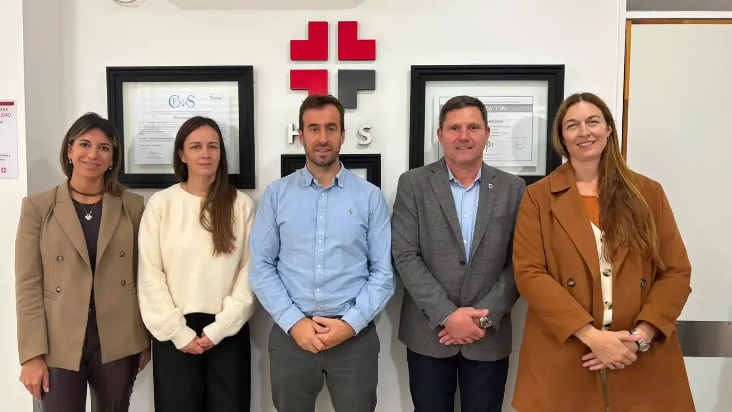 Bouvier inició gestiones para concretar un convenio de colaboración con el Hospital Privado SADIV.