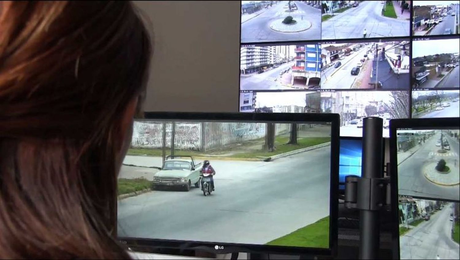 Hay 70 cámaras de vigilancia funcionando