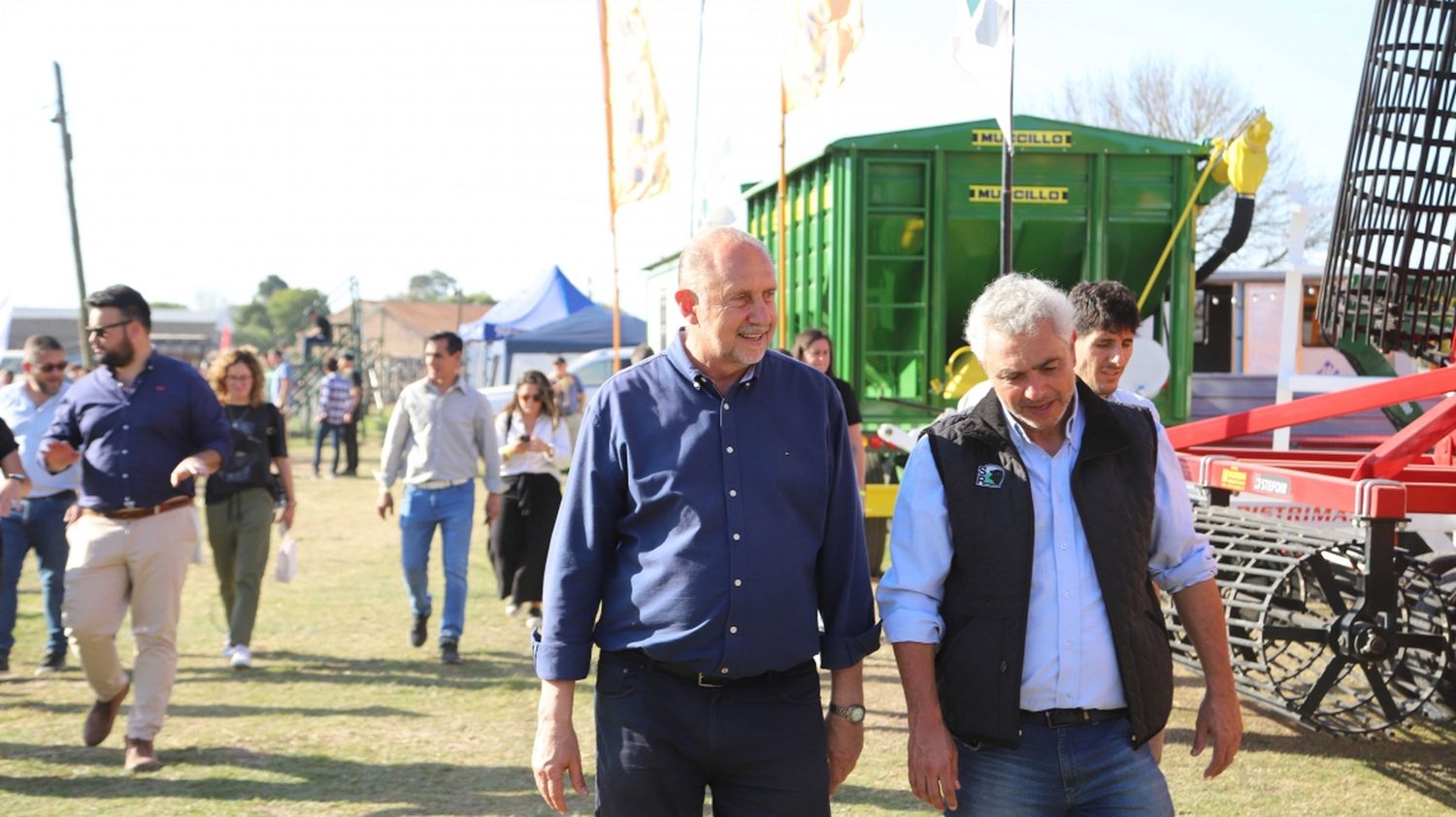 Perotti en la Expo San Justo: “Acompañamos a cada uno de los que en el día a día hacen grande a esta provincia”.